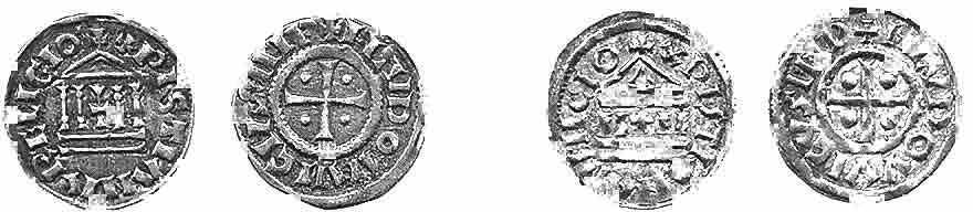 GUTHRUM AND THE EARLIEST DANELAW COINAGES 25 Eanwald, read backwards,42 but it may equally echo elements of the obverse inscription, without trying to be meaningful.