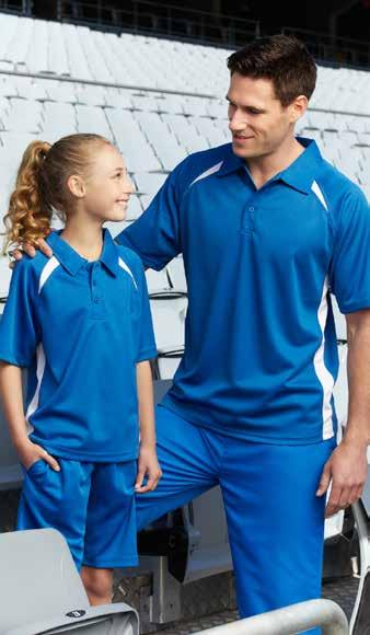 MODERN FIT 4-6 8 10 12 14 GARMENT ½ CHEST (CM) 45 48 51 54 57 TP8815 TP8815B ADULTS PANT KIDS PANT Outer: 100% Polyester with contrast Micro Fibre panels Inner: Single jersey lining - fully lined