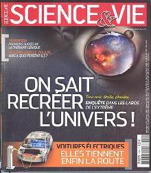Science & Vie Publisher: Science & Vie, France Brief: Parkinson Premiers success de la thérapie génique, On sait recréer l univers, Voitures électriques These
