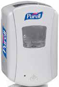 PURELL LTX Touch Free Dispensing System 1320-04 1328-04 PURELL LTX Dispensers 1920-04 1928-04 1932-04 SKU DESCRIPTION 1320-04 PURELL LTX-7 700 ml Touch Free Dispenser White/White 1328-04 PURELL LTX-7