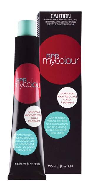 Mycolour Mycolour is an advanced reconstructuring colour treatment that replenishes the hair creating moisture, shine and long-lasting colour.
