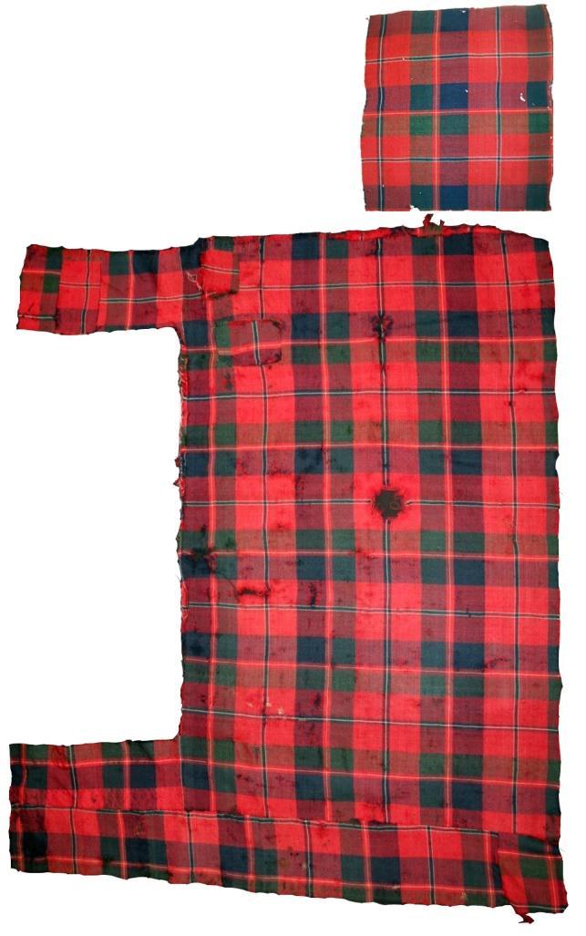 Conclusion The structure of the cloth is consistent with the claimed mid-c18th origin and the tartan can be dated with certainly to the period c1740-70.