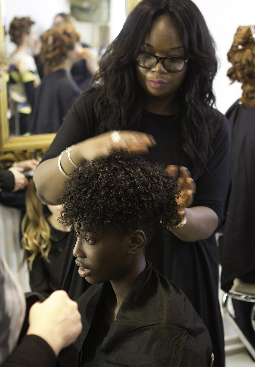 2. I am an educator - education to me is the backbone of the hairdressing industry.