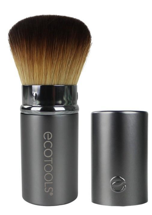 plush, duofiber bristle brush allows you look, an airbrushed, streak-free used with face powders and evenly sweeps on