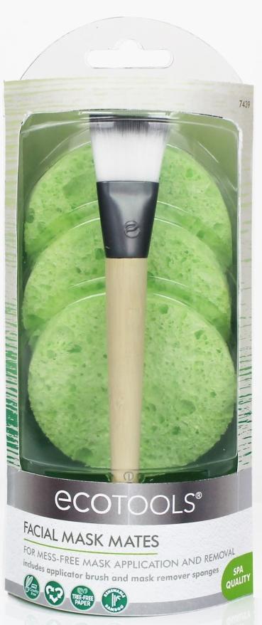 These soft, reusable sponges are made with natural plant pulp to remove facial masks and gently exfoliates the face for