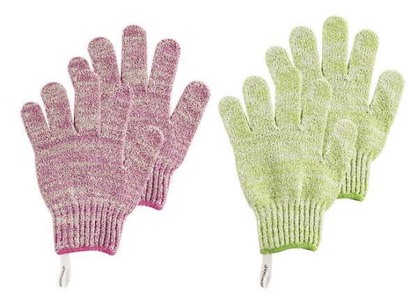 Loofah Body Sponge Exfoliating Gloves