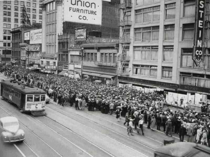 Riots, San Francisco, 1946