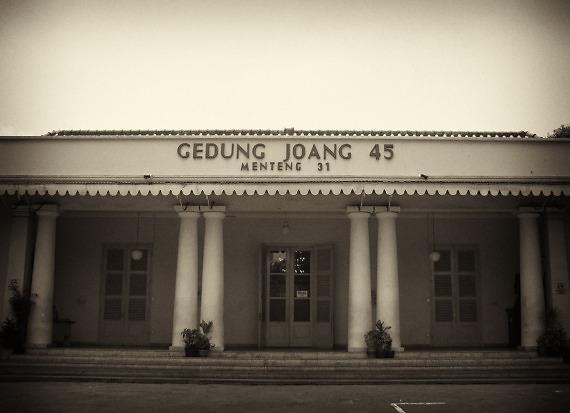 MUSEUM JOANG 45 1945 Struggle for Freedom Museum is located at Menteng Raya Street 31, Central Jakarta.