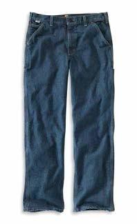 Flame-Resistant Lined Utility Denim Jean Relaxed Fit 100160 HRC 3 33 14.