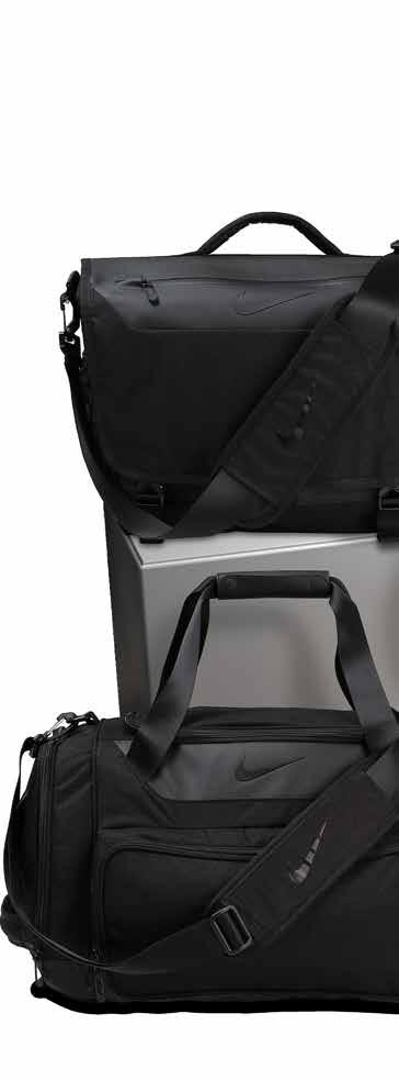 NIKE GOLF LUGGAGE DEPARTURE III PREMIUM LUGGAGE NK273 VERSATILE CARRYING OPTIONS FOR SECURE, ORGANISED STORAGE WHILE TRAVELLING.