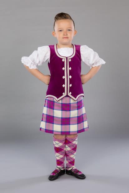 Highland outfit with waistcoat