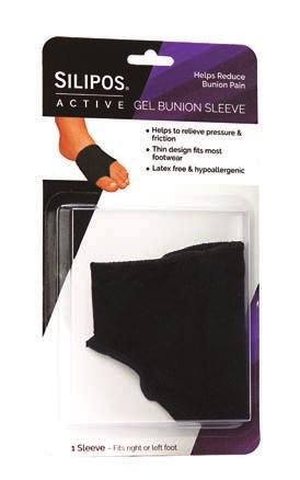 Gel Bunion Sleeve Anatomically designed to comfortably conform to