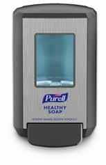 PURELL CS4 TRADITIONAL PUSH-STYLE FOR SCHOOLS Traditional, lower-output soap systems for smaller hands. PURELL ES4 MODERN PUSH-STYLE Durable and reliable push-style systems. Easy to maintain.