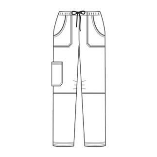 16 PRO FASHION SCRUBS PRO Flex II 2-Way Comfort Stretch Unisex Pants Style #701 Grape Melon Royal