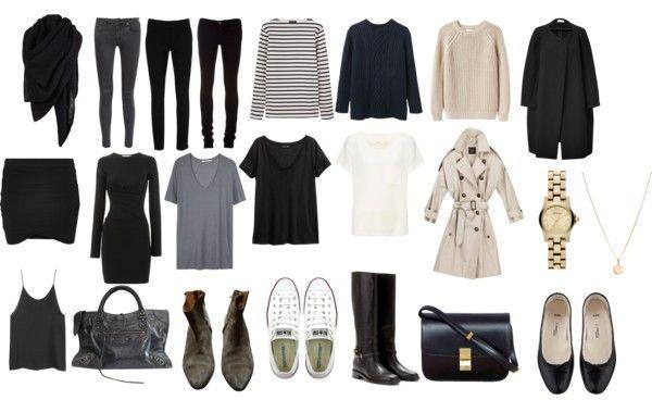 Wardrobe Terms Basic apparel: Garments that are