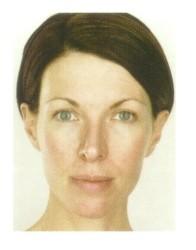 Facial Shapes, Determine your facial shape Pear-Shaped Face The pear-shaped face is narrow at the temples and forehead