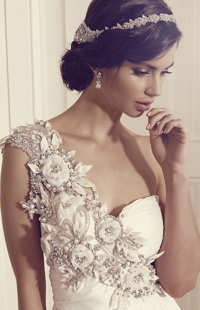 and comfortable but classic bridal styling.
