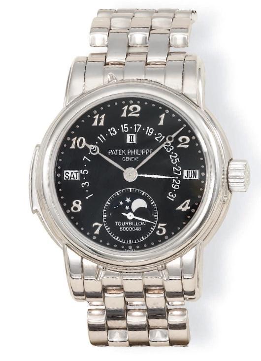 P r e s s r e l e a s e P A R I S F r i d a y 1 7 O c t o b e r 2 0 1 4 IMPORTANT WATCHES INCLUDING THE PATEK PHILIPPE REFERENCE 5016/1G An important 18k white gold wristwatch with perpetual