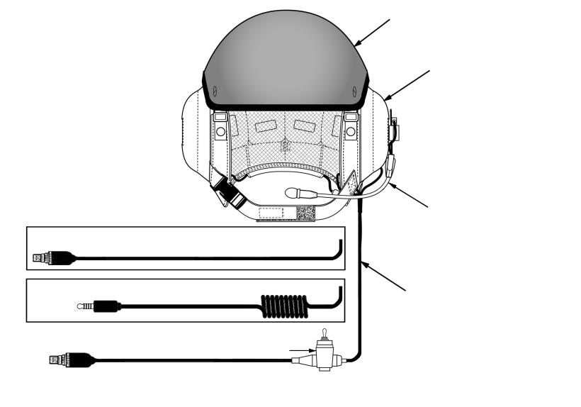 DESCRIPTION The Tactical Communications Helmet (TCH), shown in Fig ure 1, is a close-fit ting helmet providing ballistic and bump protection, communications, ventilation, com fort, and a se cure fit.