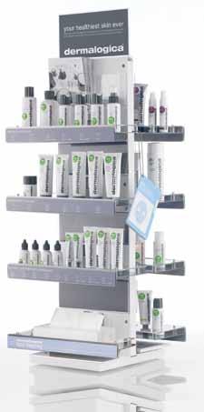 Set up and maintenance Make sure your Dermalogica tester unit is easily accessible completely stocked with every product and our bright try me! stickers, or the correct segment tester sticker.