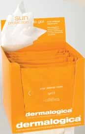 dermalogica daylight defense retail products solar defense wipes spf15 skin condition All skin conditions. description Hygienic, pre-moistened sunscreen wipes for the face and body.