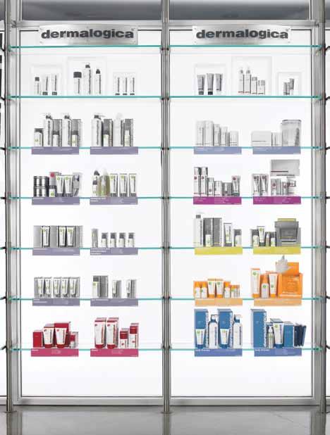business section building a successful business with dermalogica! Don t waste your top shelf Use your top shelf to spotlight Dermalogica s latest product launch, promotion or heroes.