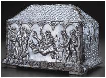 Reliquary casket of Sts. Adrian and Natalia, inv. 1943.