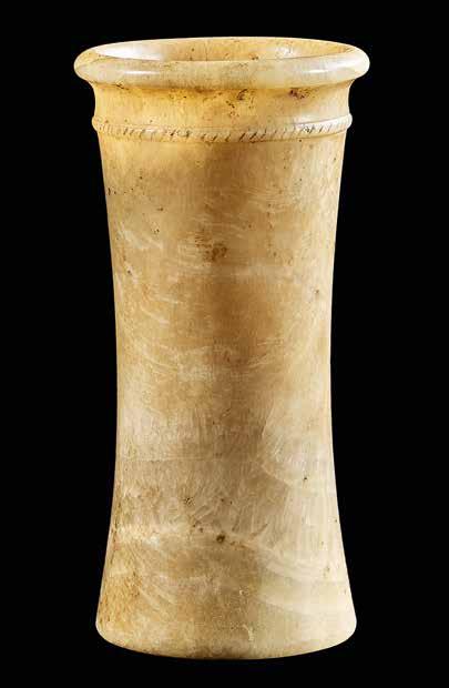 acquired 1989 Vessel Alabaster Egypt 1st/2nd Dynasty, c.