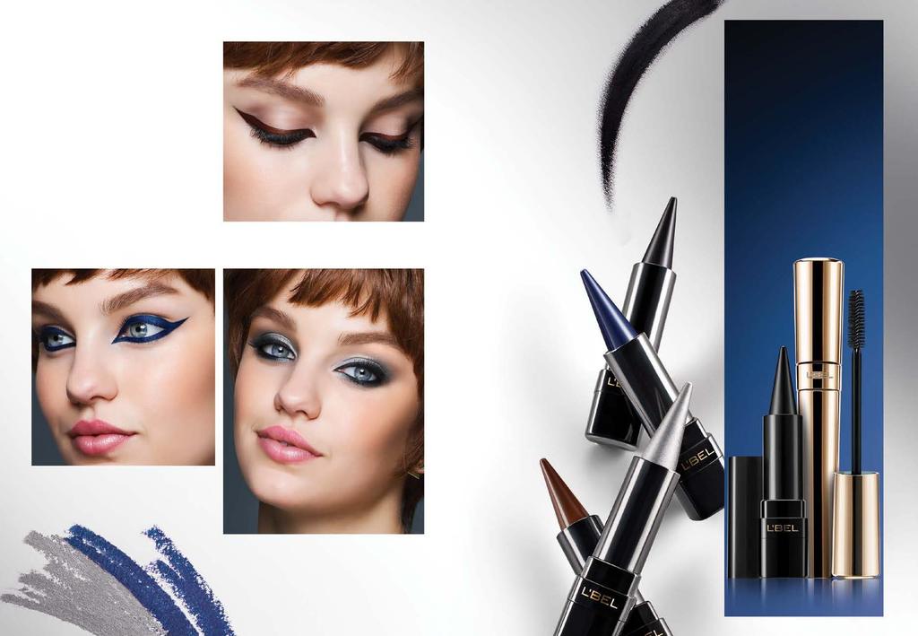 Practical and versatile Kajal Dúo Eyeliner Easy to use to outline the upper lid and even the inner eye-rim - its delicate texture makes it so.