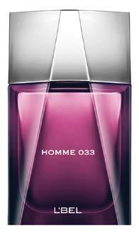 00 HOMME 033 VIVRÉ Vibrnat juniper berry notes meld with the strength of aromatic cardamom.
