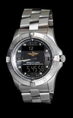 5* A Stainless Steel Ref. A68362 B1 Airwolf Multi Function Wristwatch, Breitling, Circa 1990, 43.