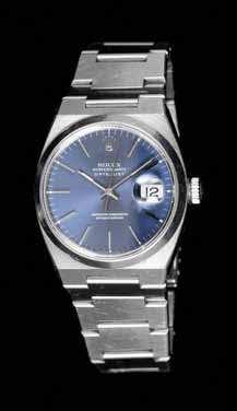 101 100 102 100* A Stainless Steel Ref. 17000 Datejust Wristwatch, Rolex, 35.