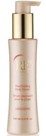 RE9 Advanced Reactivating Body Serum This botanically based, pre-moisturizing body gel absorbs quickly to help replenish skin s moisture barrier.