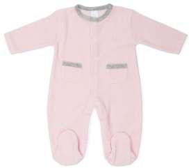 Bebedeparis Sleepsuit (Soft) Baby Fashion RP: 21.95 BBDPA45AZUL BBDPA45ROSA BBDPA45GRIS Soft and cosy velvet sleepsuit.