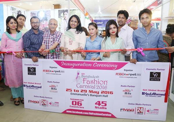 Opening Ceremony A pretty & diverse Inauguration Ceremony held on the occasion of 6th Bangladesh Fashion Carnival 2016 at Emmanuelle s Banquet Hall, Gulshan 1, Dhaka.