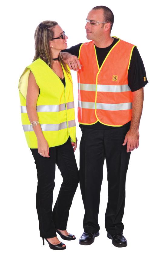 ptions. ESD High Visibility (Hi-Vis) Vests ich Feel the d options. Rich collection. Unlimited opt limited options. HVV Design Comfortable static dissipative, high-visibility vests.