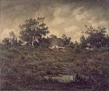 tif Creator(s): Théodore Rousseau (, 1812-1867) Title/Date: Landscape with Cottage, about 1865 Watercolor with crayon over graphite Unframed: 31.8 37.