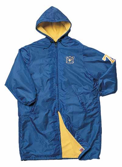 performance weather apparel FG310 SLEEVED PRK Below the knee parka Lined pockets and drawstring hood