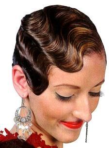 8. Finger Wave 11 minutes Demonstrates molded hair from