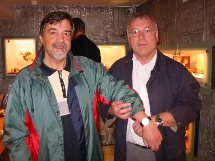 IWC MARK IX PILOT WATCH TRUE OR FALSE " A story between hope and fear" Adrian v d Meijden (right) and Hans Goerter (left) As an avid IWC collector (AvdM) for many years I frequently visit watch fairs