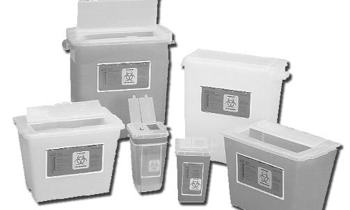 Sharps Collection Sharps Mail-Back System Bemis SharpSentinel Containers CASE 1 Quart SC101R $2.47 100 x $2.24 Dimensions: 4.25 L x 4.25 W x 6.