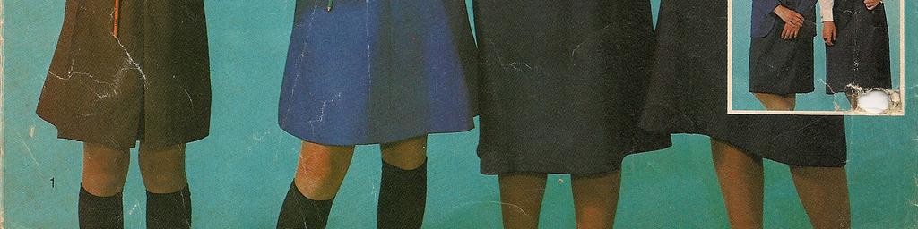 1984) Cardigan, Navy (optional) Shoes, Uniform in Group (1971-1981; Appropriate (1981-1987) Stockings or Socks, Appropriate (1981-1984)