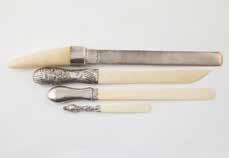S/S Dessert Forks double struck Kings pattern, four by John, Henry & Charles Lias, 1835, and two Vict 964 Geo IV S/S Basting Spoon double struck Kings pattern, London, 1823, maker, William Johnson