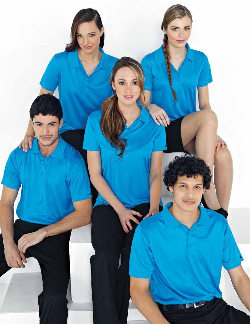 MC TEAM SPIRIT BEN POLO FOR MEN Short sleeves, buttoned placket, classic cut, light and comfortable, 100% new generation polyester, Scotchgard finish,