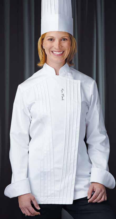 Women s chef coat.