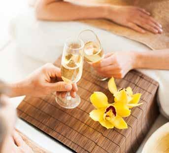 Spa Party Packages Braemar Day Package (Min 3 Pax) $150 pp 60 mins Facial or Swedish massage 2 Selections of freshly made canapés and muffins 2 glasses of NZ bubbles Exclusive use of day spa complex