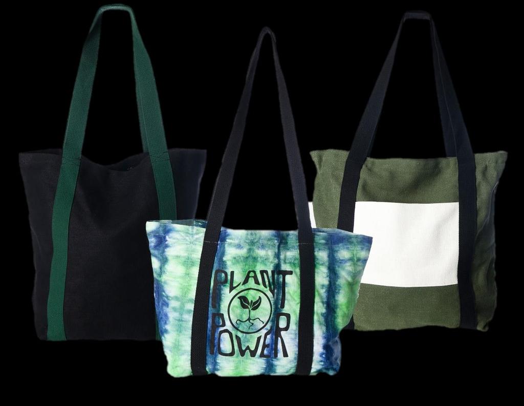 Bags All of our Tote Bags, Backpacks, and even Aprons are sourced in partnership with Hemp Power Bag.