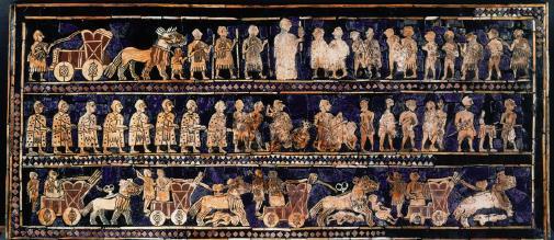 Standard of Ur, War From the Royal Tombs at Ur c.