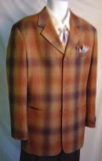 Section 1, Page 18 s ITEM #C1-18-1 3 Button Plaid Jacket with Heather Pant, Double Vents, Box