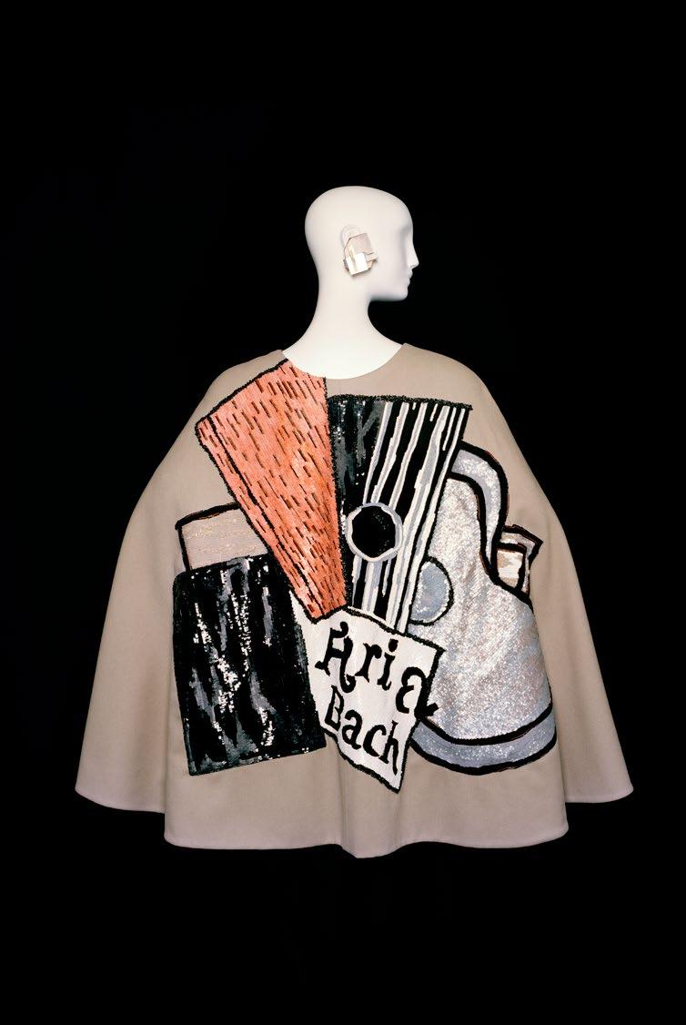 Evening Ensemble Tribute to Georges Braque Spring-Summer